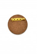 Round Frida Kahlo Pin